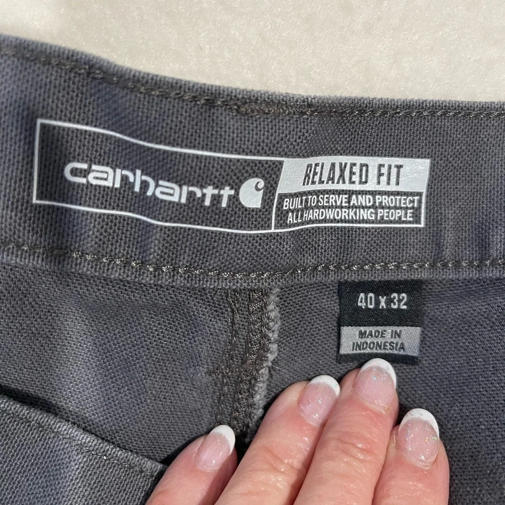 Carhartt Single Knee Pant in Graphite (stone dyed) Size 40x32 relaxed